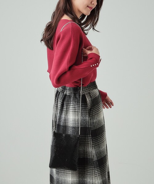 SHOO・LA・RUE（シューラルー）の「◆メタルメッシュショルダーバッグ（ショルダーバッグ・レディース・ブラック/ゴールド/シルバー・00）」の13枚目の写真