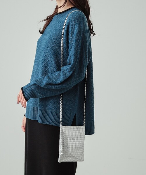 SHOO・LA・RUE（シューラルー）の「◆メタルメッシュショルダーバッグ（ショルダーバッグ・レディース・ブラック/ゴールド/シルバー・00）」の17枚目の写真