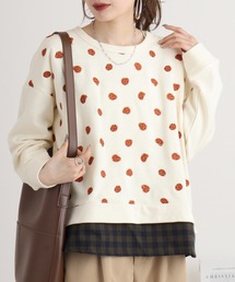 Emago（イマゴ）の「EMAGO ﾎﾞﾀﾝ刺繍ﾌﾟﾙｵｰﾊﾞｰ（スウェット）」 - WEAR