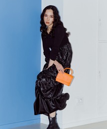 LIENCOEUR | ダリアドッキングギャザーワンピース(ワンピース)