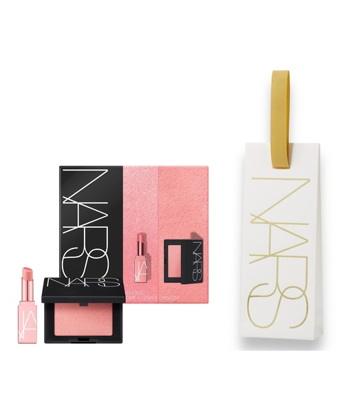 NARS(ナーズ)の「【ZOZO限定】ミニオーガズム ブラッシュ&リップバームデュオ(ショッパー付き)(コスメキット/ギフトセット・レディース・ORGASM BLS/ORGASM AGLB・FREE)」の1枚目の写真