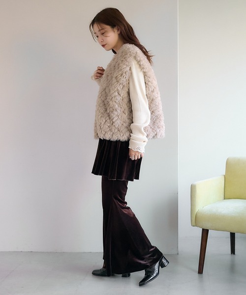 GHOSPELL（ゴスペル）の「【GHOSPELL】Tara Gillet（ベスト・レディース・グレー・SMALL）」の10枚目の写真