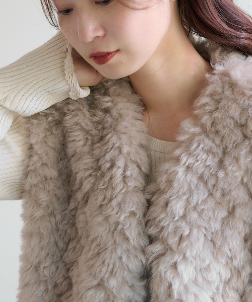 GHOSPELL（ゴスペル）の「【GHOSPELL】Tara Gillet（ベスト・レディース・グレー・SMALL）」の2枚目の写真