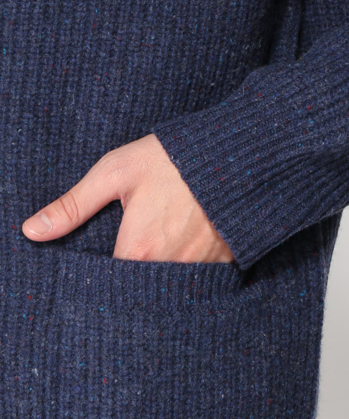 JOURNAL STANDARD（ジャーナルスタンダード）の「畔ネップショールカーディガン#（カーディガン/ボレロ・メンズ・カーキ/ベージュ/ネイビー/オレンジ・MEDIUM/LARGE）」の17枚目の写真