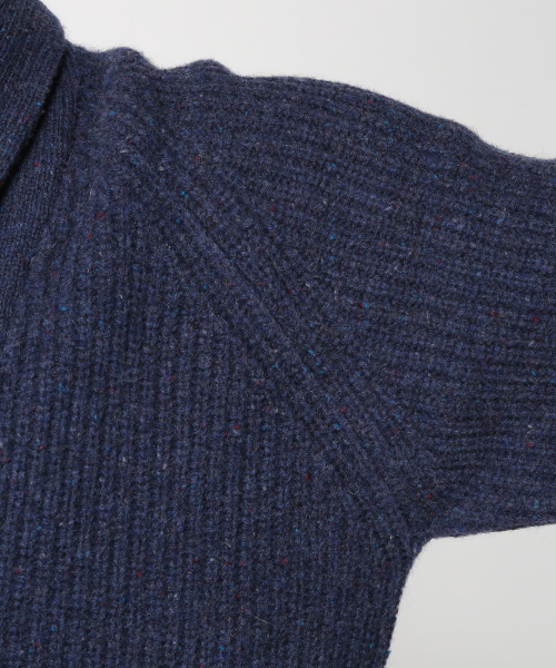 JOURNAL STANDARD（ジャーナルスタンダード）の「畔ネップショールカーディガン#（カーディガン/ボレロ・メンズ・カーキ/ベージュ/ネイビー/オレンジ・MEDIUM/LARGE）」の20枚目の写真