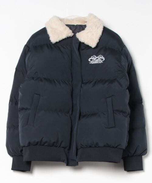 セール】ボア襟カジュアルダウンジャケット（ダウンジャケット/コート