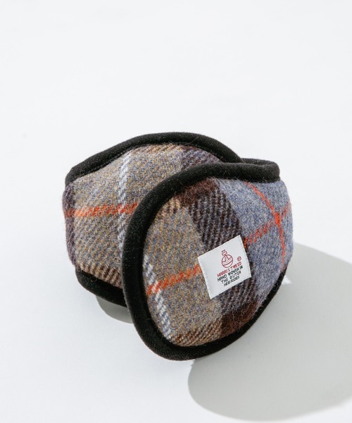 HARRIS TWEED（ハリスツイード）の「ハリスツイードイヤーマフ（イヤーマフ・メンズ・ブラウン/ネイビー/グレー・ONE）」の3枚目の写真
