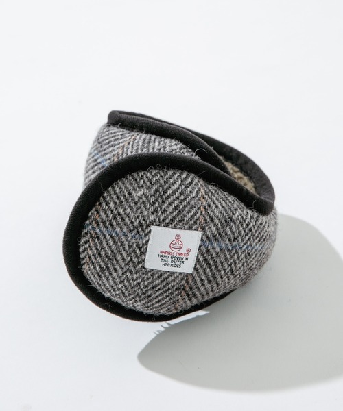 HARRIS TWEED（ハリスツイード）の「ハリスツイードイヤーマフ（イヤーマフ・メンズ・ブラウン/ネイビー/グレー・ONE）」の2枚目の写真