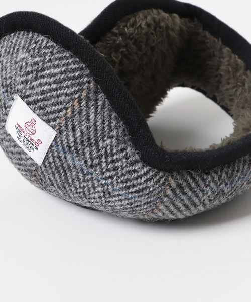 HARRIS TWEED（ハリスツイード）の「ハリスツイードイヤーマフ（イヤーマフ・メンズ・ブラウン/ネイビー/グレー・ONE）」の4枚目の写真