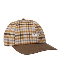 HUF | SHADOW PLAID 6 PANEL CV HAT(キャップ)