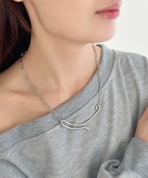 sowang（ソワン）の「【2way】フックデザインチェーンネックレス（ネックレス）」