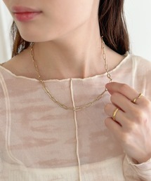 sowang（ソワン）の「【2way】フックデザインチェーンネックレス（ネックレス）」