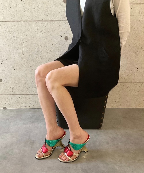 Jeffrey Campbell（ジェフリーキャンベル）の「チェリーモチーフサンダル（サンダル・レディース・マルチ・35/36/37/38）」の11枚目の写真