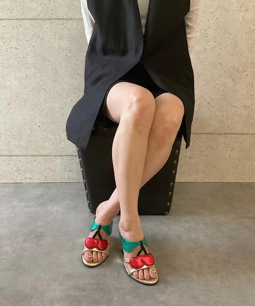 チェリーモチーフサンダル Jeffrey Campbell│Jeffrey Campbell