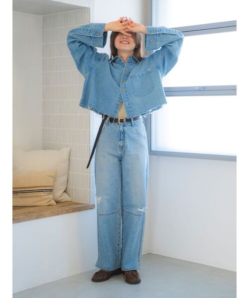 Ungrid（アングリッド）の「レザーロングベルト（ベルト・レディース・ブラック/ブラウン・FREE）」の11枚目の写真