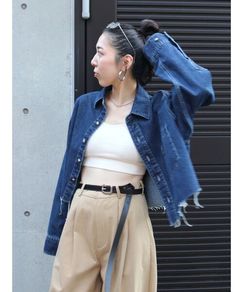 Ungrid（アングリッド）の「レザーロングベルト（ベルト・レディース・ブラック/ブラウン・FREE）」の14枚目の写真