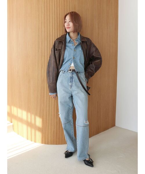 Ungrid（アングリッド）の「レザーロングベルト（ベルト・レディース・ブラック/ブラウン・FREE）」の20枚目の写真