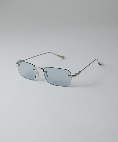 Lui's（ルイス）の「リムレスメガネ（サングラス・メンズ・シルバー/ゴールド/ライトグレー・FREE）」の19枚目の写真