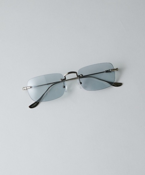 Lui's（ルイス）の「リムレスメガネ（サングラス・メンズ・シルバー/ゴールド/ライトグレー・FREE）」の17枚目の写真