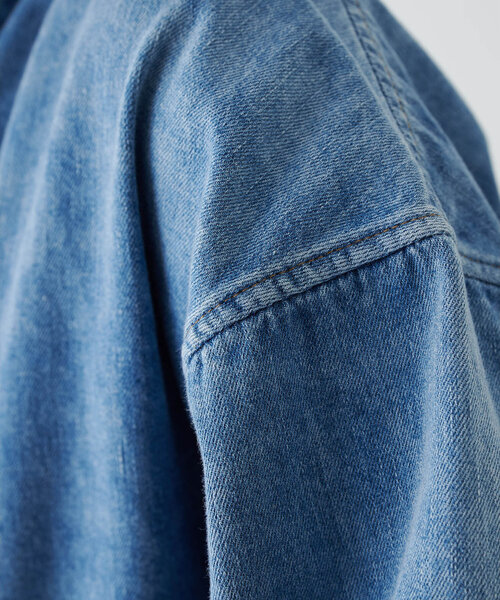 DENIMボウブラウス（シャツ/ブラウス）｜Whim Gazette（ウィムガゼット