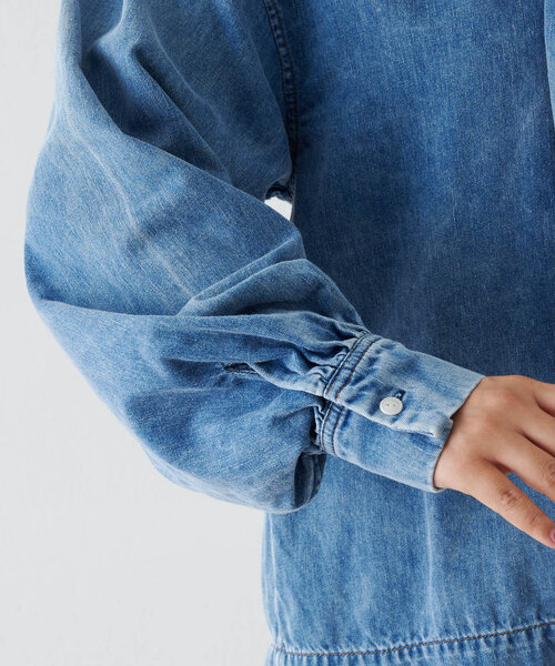 DENIMボウブラウス（シャツ/ブラウス）｜Whim Gazette（ウィム