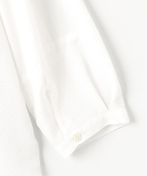 J.PRESS(ジェイプレス)の「【洗える】アセVisシャドーギンガム タック ブラウス(シャツ/ブラウス・レディース・ホワイト系・11/9)」の11枚目の写真