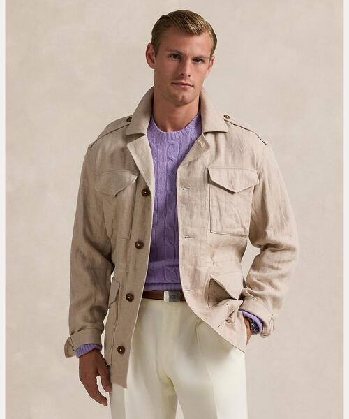 リネン ヘリンボーン フィールド ジャケット(その他アウター)|POLO RALPH LAUREN(ポロ ラルフ ローレン)