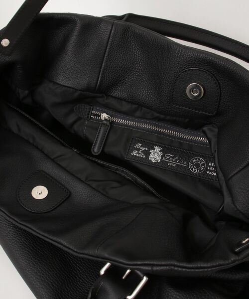 Felisi（フェリージ）の「Felisi / フェリージ：Tote Bag Strap Large LD Leather：17-60-2-LD-DS[MUS]（トートバッグ・メンズ・ブラック・FREE）」の4枚目の写真