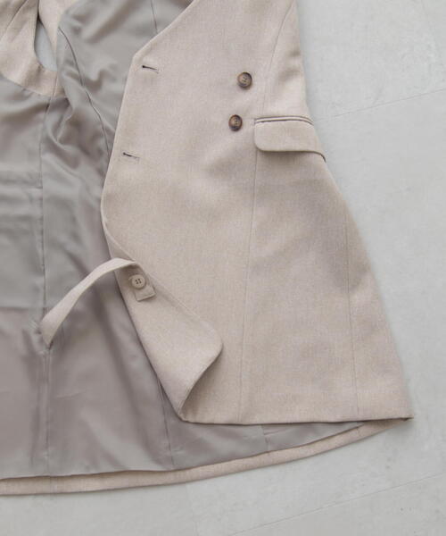 FREE'S MART(フリーズマート)の「ジレ風ラップミニジャンパースカート(ワンピース・レディース・ベージュ/ブラック/グレー/グレー系その他・SMALL/MEDIUM)」の9枚目の写真