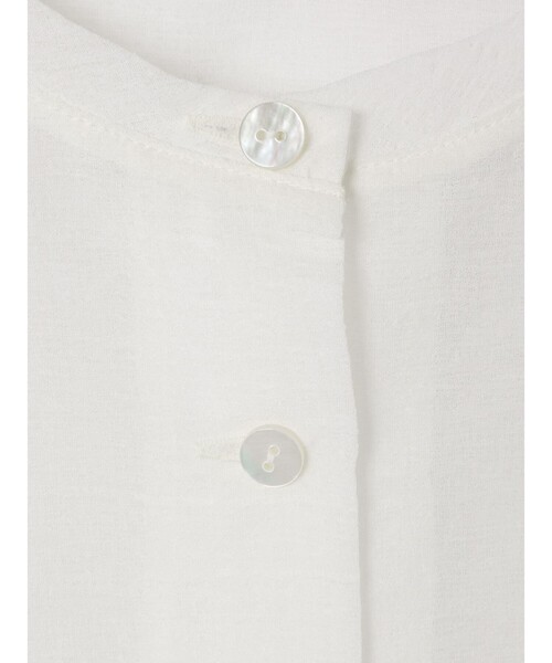 未使用級 極美品 mizuiro ind ワッシャーボイルショートカーディガン