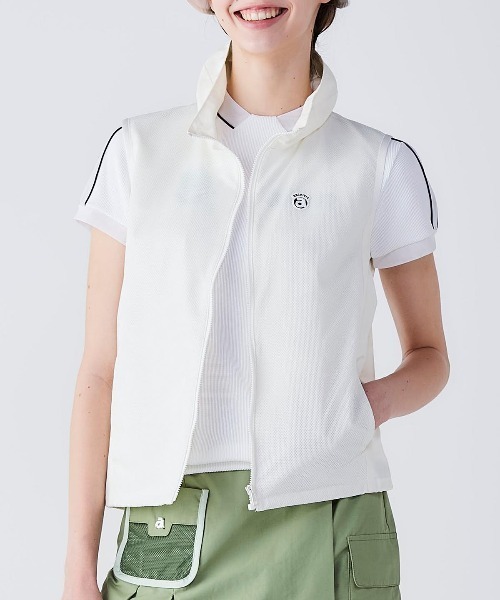 レディース バックジップ ベスト 楽天市場】ニューマイヤージップアップベスト／バックヤードファミリー