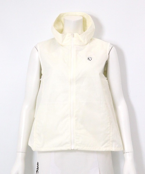 LADIES>バックティアードジップベスト
