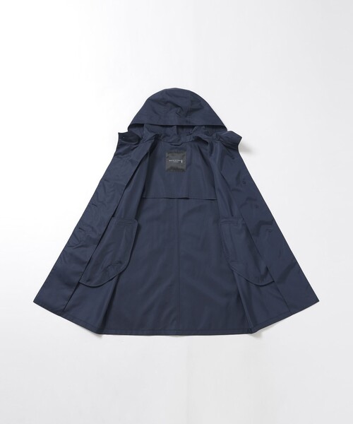 MACKINTOSH LONDON（マッキントッシュ ロンドン）の「【婦人画報掲載】【CHRYSTON/クリストン】セミブライトナイロンツイルフーデットコート（トレンチコート・レディース・イエロー/ネイビー/ベージュ・38/40）」の12枚目の写真