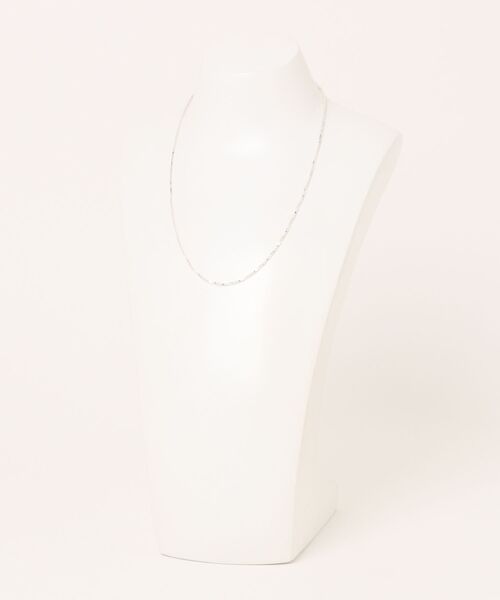 4℃ HOMME+(ヨンドシーオムプラス)の「シルバー チェーン ネックレス(ネックレス・メンズ・シルバー・FREE)」の10枚目の写真