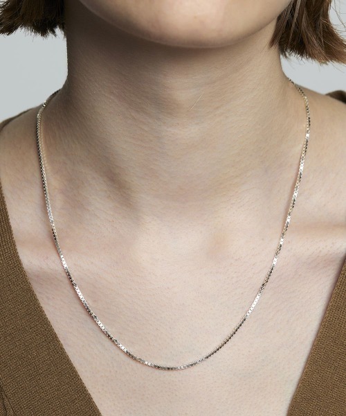 4℃ HOMME+(ヨンドシーオムプラス)の「シルバー チェーン ネックレス(ネックレス・メンズ・シルバー・FREE)」の7枚目の写真