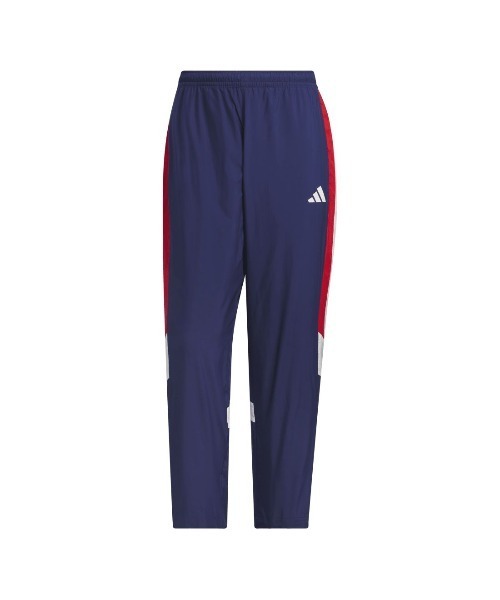 adidas(アディダス)の「アディダス adidas マストハブ ルーズフィット メッシュ裏地付き フルレングス オープンヘム ウインドパンツ(その他パンツ・メンズ・ブラック/ダークブルー・M/L/LL)」の12枚目の写真