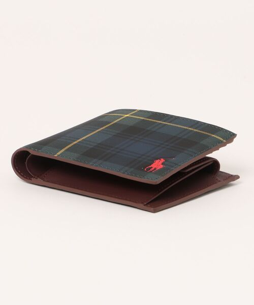 【新作・美品・現行販売品】ポロ ラルフ ローレン ゴードンプリント Lジップ財布 POLO RALPH LAUREN 財布 ゴードンプリント Lジップ ビル
