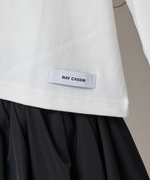 RAY CASSIN（レイカズン）の「ロゴタンクセットカーディガン（カーディガン/ボレロ・レディース・レッド系その他2/ホワイト系その他2/グレー系その他2/ネイビー・FREE）」の11枚目の写真
