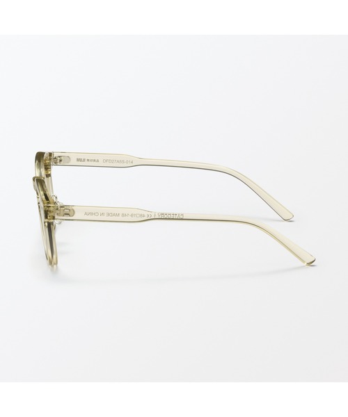 無印良品（ムジルシリョウヒン）の「ＵＶ４００カット　ボストン型　サングラス（サングラス・レディース・クリア/ライトベージュ/グレー/カーキ/ブラック/ブラウン・FREE）」の20枚目の写真