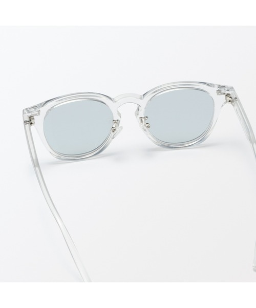 無印良品（ムジルシリョウヒン）の「ＵＶ４００カット　ボストン型　サングラス（サングラス・レディース・クリア/ライトベージュ/グレー/カーキ/ブラック/ブラウン・FREE）」の9枚目の写真