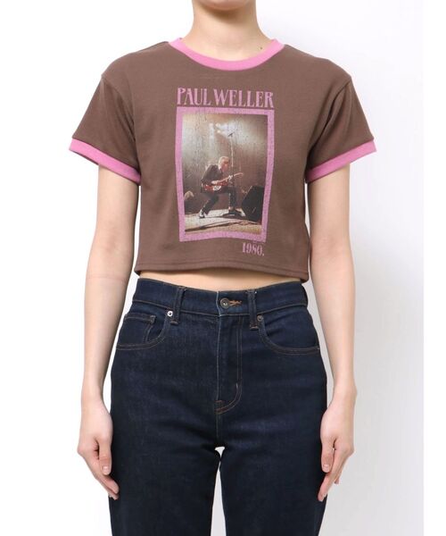 jouetie(ジュエティ)の「【KevinCummins×jouetie】フィットフォトTシャツ(Tシャツ/カットソー・レディース・ブラウン/オフホワイト/ブラック・MEDIUM)」の15枚目の写真