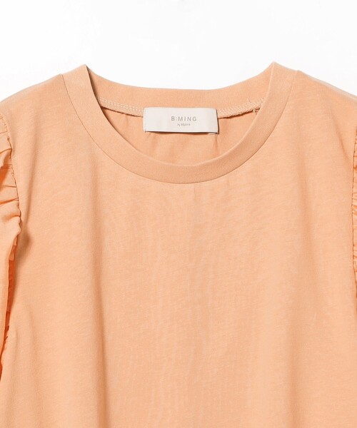 B:MING by BEAMS（ビーミングバイビームス）の「布帛切り替え ボリューム スリーブ プルオーバー（Tシャツ/カットソー・レディース・グレイッシュブルー/オフホワイト/ピンク系その他/ブラック・ONE SIZE）」の13枚目の写真