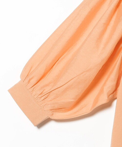 B:MING by BEAMS（ビーミングバイビームス）の「布帛切り替え ボリューム スリーブ プルオーバー（Tシャツ/カットソー・レディース・グレイッシュブルー/オフホワイト/ピンク系その他/ブラック・ONE SIZE）」の22枚目の写真