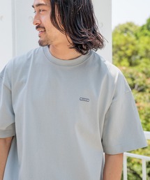 【HEREIAM MEN】接触冷感&吸水速乾/ワッペンロゴTEE