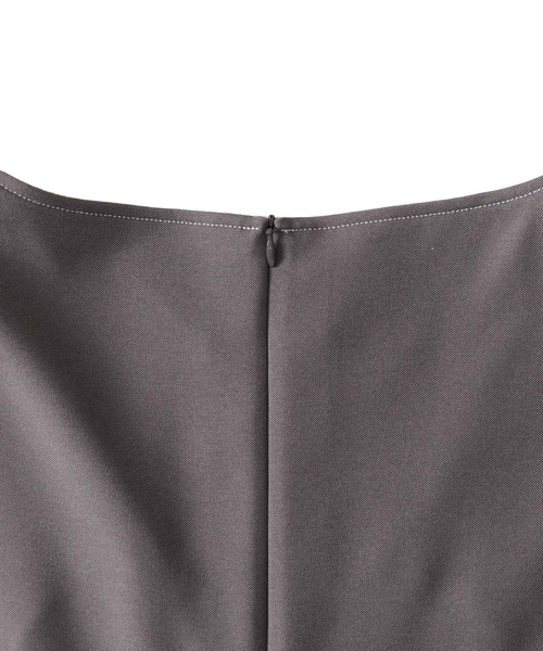 DRESSLAVE（ドレスレイブ）の「B7 / shoulder ribbon combinaison(ショルダーリボンコンビネゾン)（サロペット/オーバーオール・レディース・グレー/ネイビー・38）」の12枚目の写真