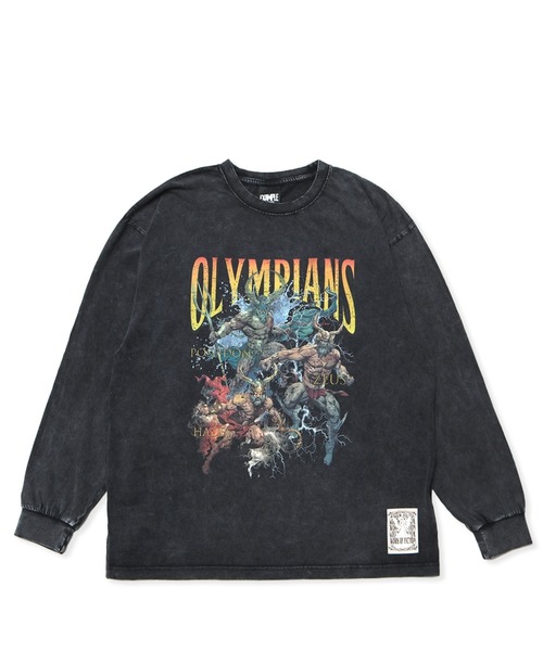 EXAMPLE(エグザンプル)の「EXAMPLE ”WORK OF FICTION” OLYMPIANS L/S TEE(Tシャツ/カットソー・メンズ・ブラック系その他・L/M/XXL/XL)」の18枚目の写真