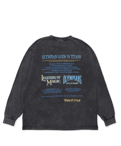 EXAMPLE(エグザンプル)の「EXAMPLE ”WORK OF FICTION” OLYMPIANS L/S TEE(Tシャツ/カットソー・メンズ・ブラック系その他・L/M/XXL/XL)」の17枚目の写真