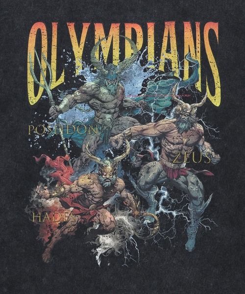 EXAMPLE(エグザンプル)の「EXAMPLE ”WORK OF FICTION” OLYMPIANS L/S TEE(Tシャツ/カットソー・メンズ・ブラック系その他・L/M/XXL/XL)」の16枚目の写真