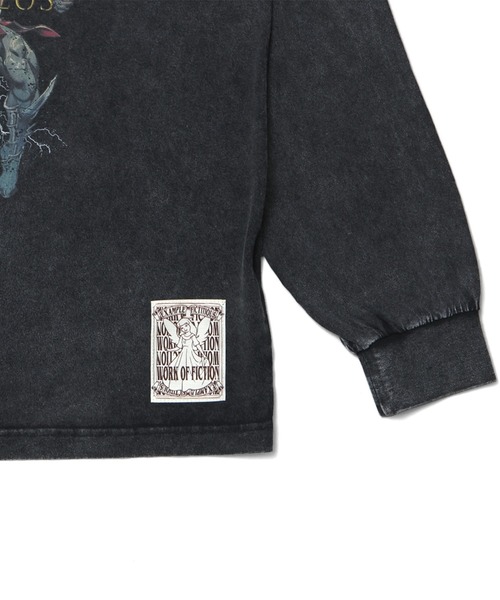 EXAMPLE(エグザンプル)の「EXAMPLE ”WORK OF FICTION” OLYMPIANS L/S TEE(Tシャツ/カットソー・メンズ・ブラック系その他・L/M/XXL/XL)」の14枚目の写真