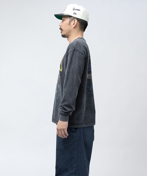 EXAMPLE(エグザンプル)の「EXAMPLE ”WORK OF FICTION” OLYMPIANS L/S TEE(Tシャツ/カットソー・メンズ・ブラック系その他・L/M/XXL/XL)」の9枚目の写真